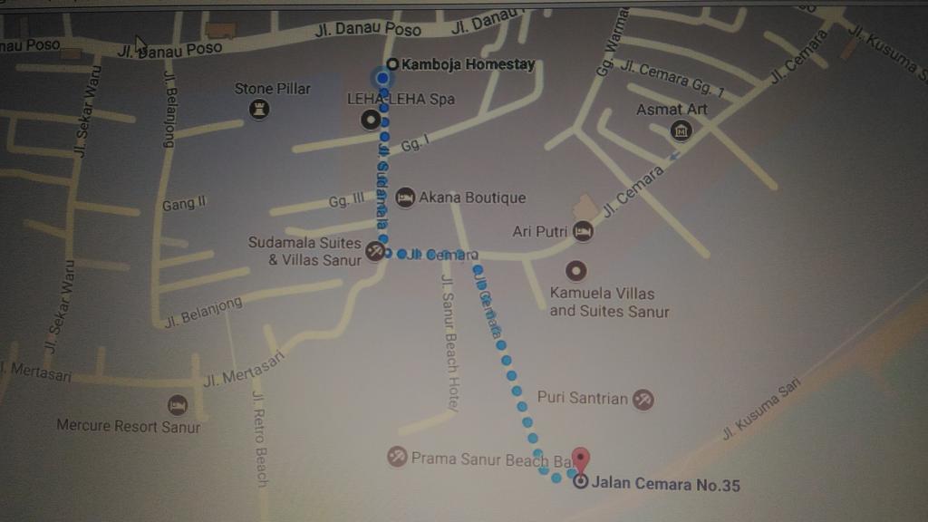 Kamboja Homestay Sanur  Luaran gambar